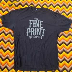 The Fine Print Shop Graphic Tee Size XL